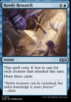 Rowdy Research - Wilds of Eldraine: Extras (Uncommon) [312]