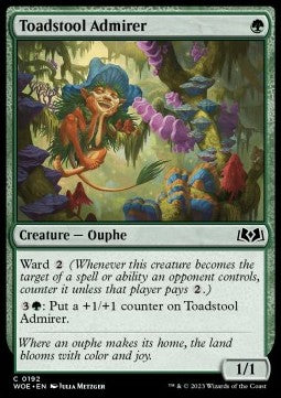 Toadstool Admirer - Wilds of Eldraine (Common) [192]