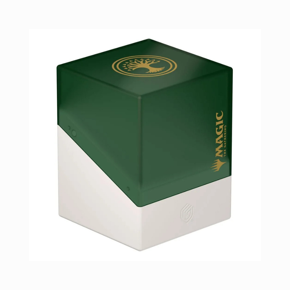 Ultimate Guard Boulder 100+ Deckbox „Guild Summit – Selesnya“ für Magic: The Gathering, Aufbewahrung für über 100 gesleevte Sammelkarten