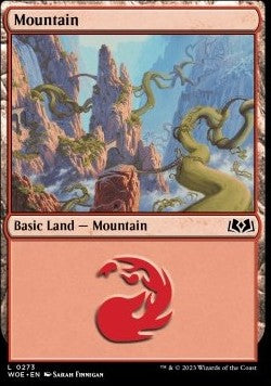 Mountain (V.2) - Wilds of Eldraine (Land) [273]