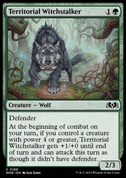 Territorial Witchstalker - Wilds of Eldraine (Common) [189]
