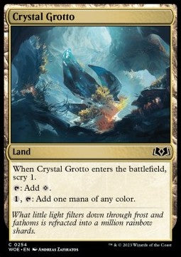 Crystal Grotto - Wilds of Eldraine (Common) [254]