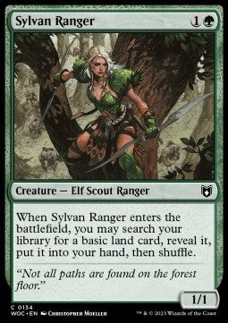 Sylvan Ranger - Commander: Wilds of Eldraine (Common) [134]