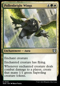 Pollenbright Druid - Commander: Wilds of Eldraine (Uncommon) [143]