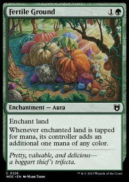 Fertile Ground - Commander: Wilds of Eldraine (Common) [126]