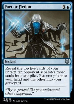 Fact or Fiction - Commander: Wilds of Eldraine (Uncommon) [90]