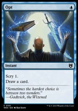 Opt - Commander: Wilds of Eldraine (Common) [101]