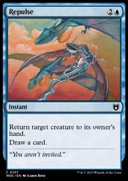 Repulse - Commander: Wilds of Eldraine (Common) [107]