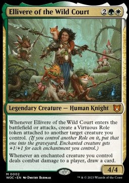 Ellivere of the Wild Court - Commander: Wilds of Eldraine (Mythic) [2]