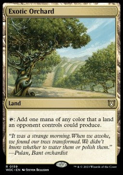Exotic Orchard - Commander: Wilds of Eldraine (Rare) [159]