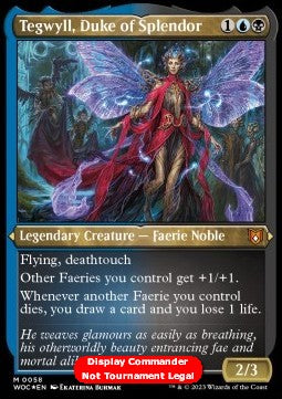 Tegwyll, Duke of Splendor (V.2) - Commander: Wilds of Eldraine: Extras (Mythic) [58]