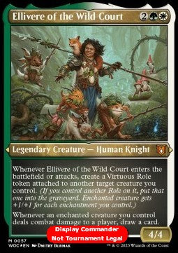 Ellivere of the Wild Court (V.2) - Commander: Wilds of Eldraine: Extras (Mythic) [XWOC-57]
