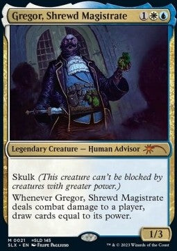 Gregor, Shrewd Magistrate - Universes Within (Mythic) [21]