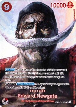 Edward.Newgate (OP02-004) - Kingdoms of Intrigue (Special Rare) [OP02-004]