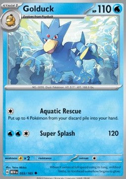 Golduck - 151 (Uncommon) [055]
