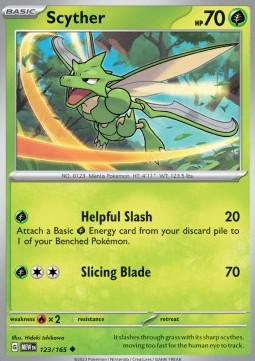 Scyther - 151 (Uncommon) [123]
