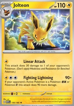 Jolteon - 151 (Rare) [135]