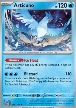Articuno - 151 (Rare) [144]