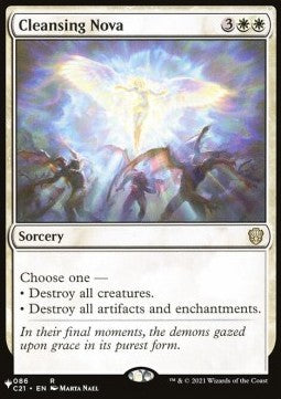 Cleansing Nova - Secret Lair Commander Deck: Angels: They're Just Like Us but Cooler (Rare)