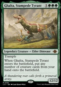 Ghalta, Stampede Tyrant - The Lost Caverns of Ixalan (Mythic) [LCI-185]