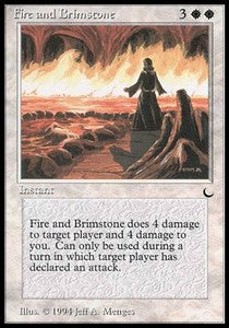 Fire and Brimstone - The Dark (Uncommon)