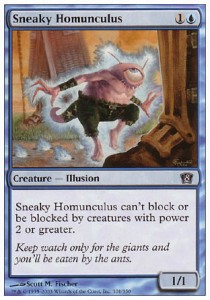 Sneaky Homunculus - Eighth Edition (Common) [8ED-101]