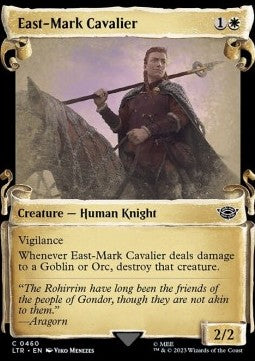 East-Mark Cavalier (V.1) - The Lord of the Rings: Tales of Middle-earth Holiday Release (Common) [460]