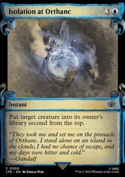 Isolation at Orthanc (V.1) - The Lord of the Rings: Tales of Middle-earth Holiday Release (Common) [508]