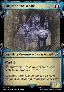 Saruman the White (V.1) - The Lord of the Rings: Tales of Middle-earth Holiday Release (Uncommon) [518]