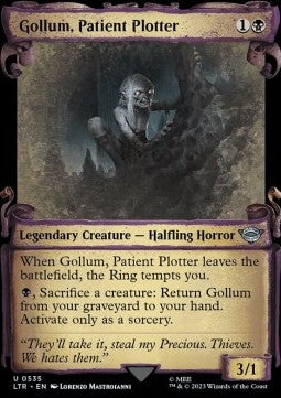 Gollum, Patient Plotter (V.1) - The Lord of the Rings: Tales of Middle-earth Holiday Release (Uncommon) [535]