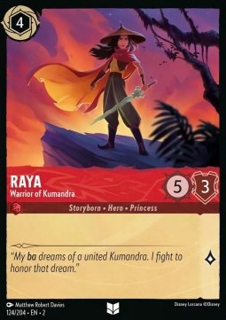 Raya - Warrior of Kumandra - Rise of the Floodborn (Uncommon) [124]
