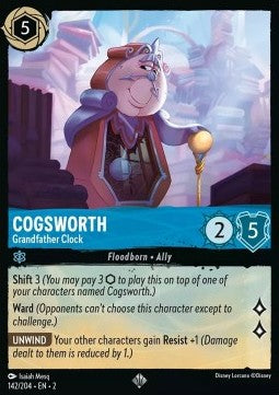 Cogsworth - Grandfather Clock - Rise of the Floodborn (Super Rare) [142]