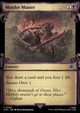 Mordor Muster (V.1) - The Lord of the Rings: Tales of Middle-earth Holiday Release (Common) [547]