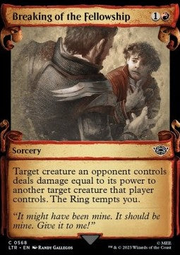Breaking of the Fellowship (V.1) - The Lord of the Rings: Tales of Middle-earth Holiday Release (Common) [568]