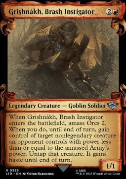 Grishnákh, Brash Instigator (V.1) - The Lord of the Rings: Tales of Middle-earth Holiday Release (Uncommon) [585]