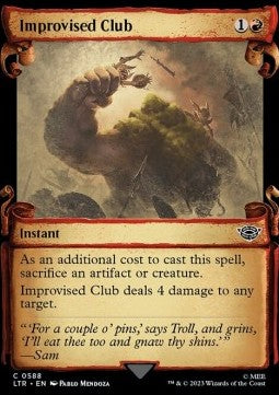 Improvised Club (V.1) - The Lord of the Rings: Tales of Middle-earth Holiday Release (Common) [588]