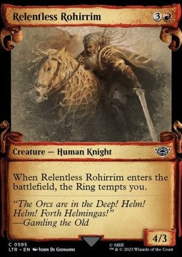 Relentless Rohirrim (V.1) - The Lord of the Rings: Tales of Middle-earth Holiday Release (Common) [595]