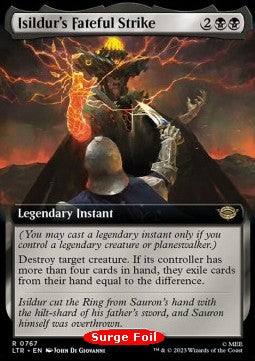 Isildur's Fateful Strike (V.3) - The Lord of the Rings: Tales of Middle-earth Holiday Release (Rare) [767]