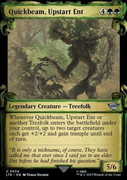 Quickbeam, Upstart Ent (V.1) - The Lord of the Rings: Tales of Middle-earth Holiday Release (Uncommon) [634]