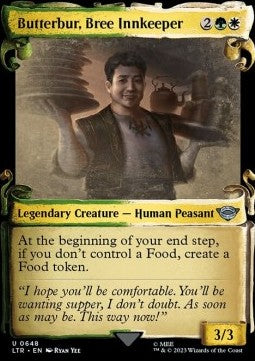 Butterbur, Bree Innkeeper (V.1) - The Lord of the Rings: Tales of Middle-earth Holiday Release (Uncommon) [648]