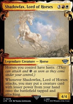 Shadowfax, Lord of Horses (V.1) - The Lord of the Rings: Tales of Middle-earth Holiday Release (Uncommon) [678]