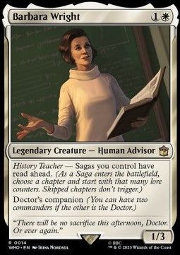 Barbara Wright - Universes Beyond: Doctor Who (Rare) [WHO-14]