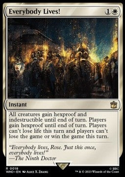 Everybody Lives! - Universes Beyond: Doctor Who (Rare) [WHO-18]