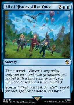 All of History, All at Once - Universes Beyond: Doctor Who (Rare) [WHO-34]