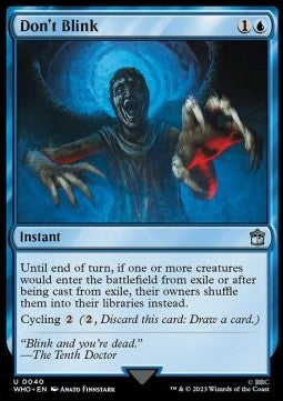 Don't Blink - Universes Beyond: Doctor Who (Uncommon) [40]