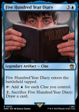 Five Hundred Year Diary - Universes Beyond: Doctor Who (Rare) [WHO-42]