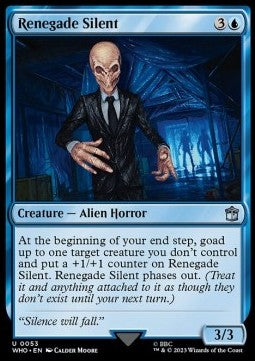 Renegade Silent - Universes Beyond: Doctor Who (Uncommon) [53]