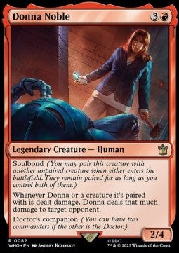 Donna Noble - Universes Beyond: Doctor Who (Rare) [82]