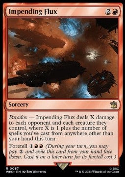 Impending Flux - Universes Beyond: Doctor Who (Rare) [87]