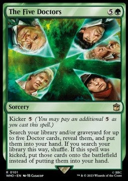 The Five Doctors - Universes Beyond: Doctor Who (Rare) [101]